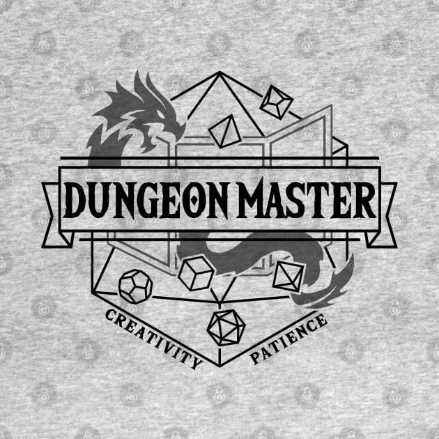 Dungeon Master (Black) by Moon Phoenix Crafts & Designs